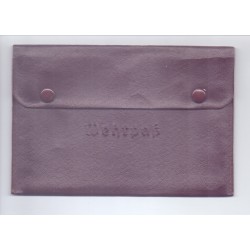 WH Wehrpaß Cover