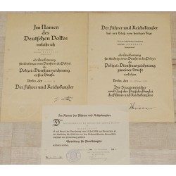 Police,Award Citation Set