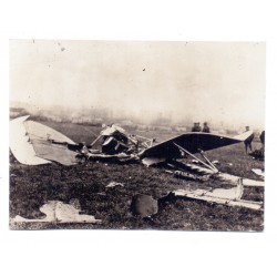 1.WK, abgesürztes Flugzeug