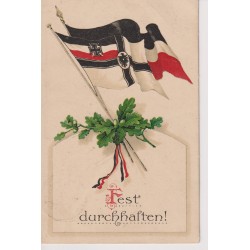 1.WK Patriotische Postkarte
