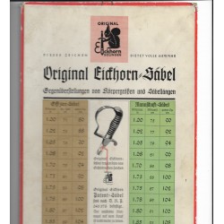 EICKHORN SÄBEL Werbe-Tafel