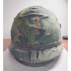 US M1 Vietnam Stahlhelm...