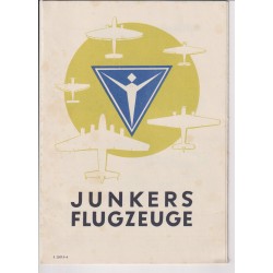 JUNKERS FLUGZEUGE Broschüre