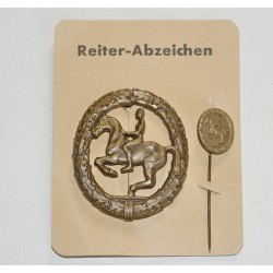 Reiter-Abz., in Bronze, Set