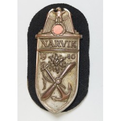 1940 KM NARVIK Schild,...